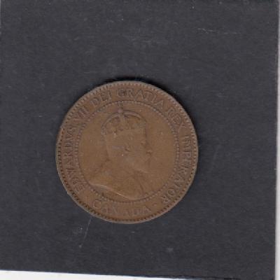 Beschrijving: 1 Cent EDWARD VII